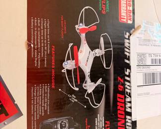 Boxed Z-6 Swift Stream remote control drone