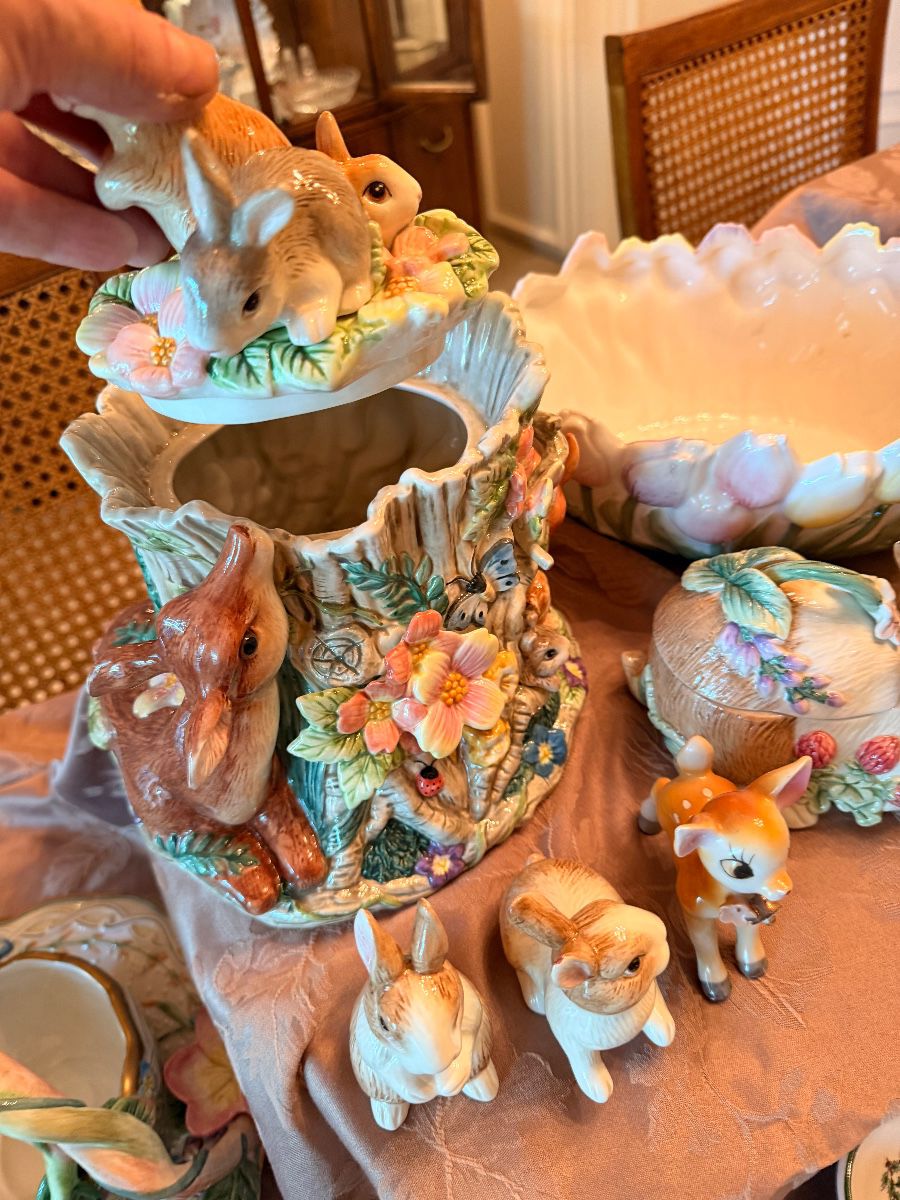 Fitz and Floyd hand painted ceramics