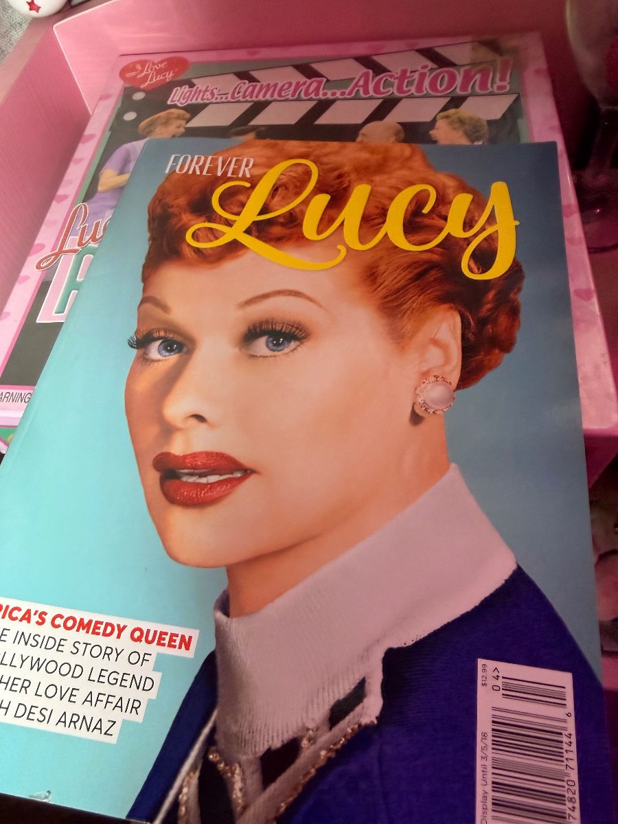 Forever Lucy Lucille Ball collector magazine