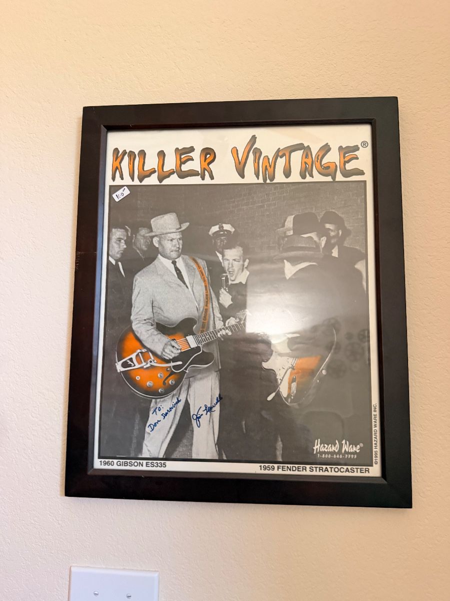 Framed Killer Vintage concert photo