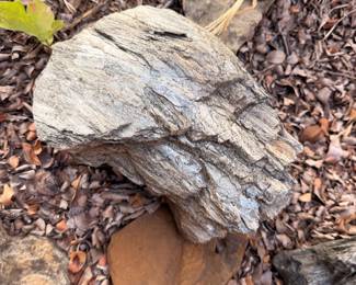 Large decorative landscape boulder