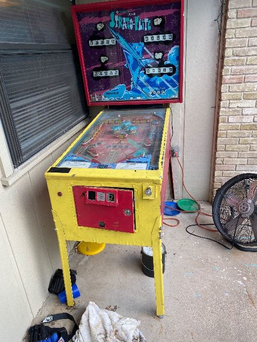 Vintage pinball machine